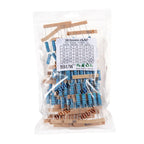 1/4W 1/2W 1W 2W 3W Resistance Set 1% Metal Film Resistor Assortment Kit 1K~820K 0.1R~750R 10K 6.8R 7.5R 47R 41R