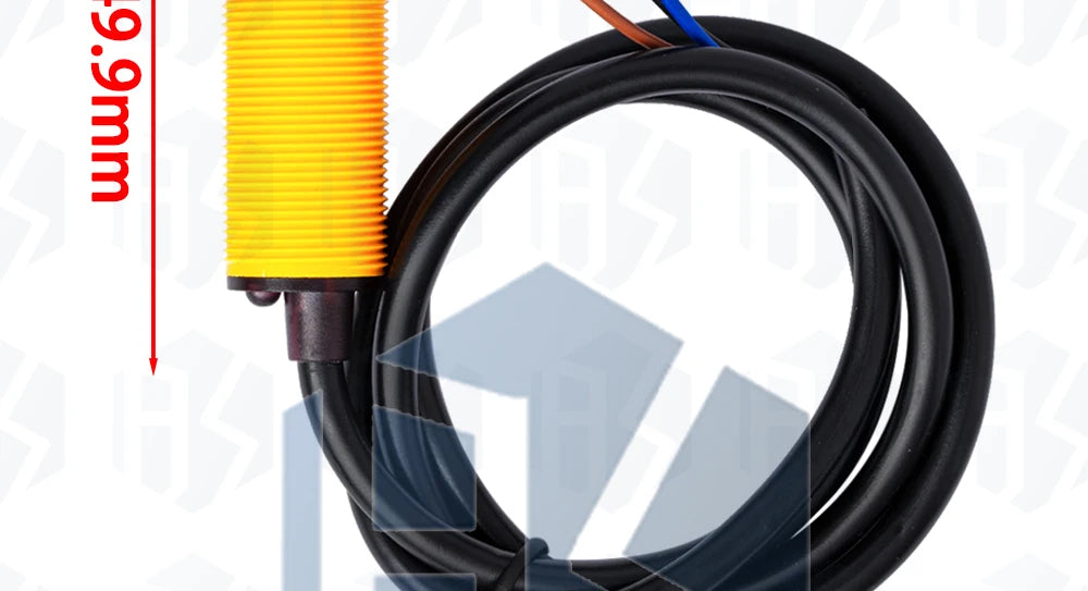 E18-D80NK Infrared Obstacle Avoidance Reflective Photoelectric Sensor with Adjustable 3-80cm Detection Range for Smart Car Robot
