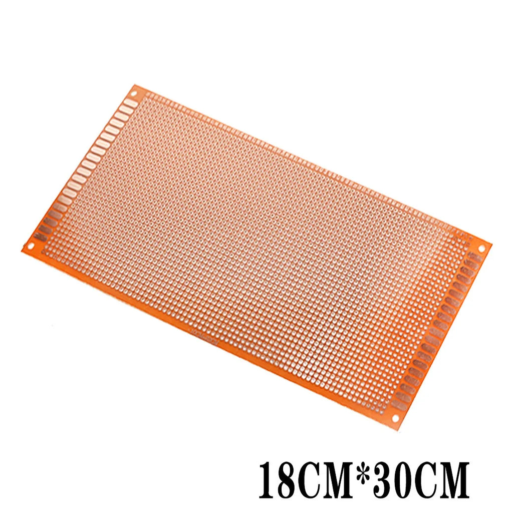 2.54mm Pitch Bakelite Universal Perfboard Stripboard Multipurpose Prototype Circuit Board Easy Soldering Single Sided DIY