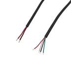 1/3Pcs 0.3M 1M 2M USB Type C Male Female Power Supply Cable Charge Connector Welding 2Pin 4Pin Wire Extension Adapter DIY Repair