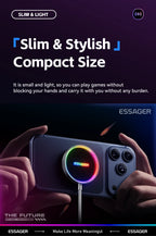 ESSAGER 15W Magnetic Wireless Chargers Qi Qi2 Wireless Charger Fast Charging Pad for iPhone 17 16 15 14 Mini Phone Charger