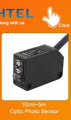 Square Laser Sensor 35cm Adjustable NPN PNP Mirror Lens Diffuse Optical Infrared Photo Cell Proximity Switches E3Z-LAS