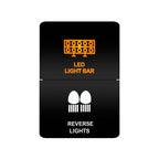 Car Push Switch Dual ON OFF Button Led Bar Roof Lights Fog Spot Driving Lights Button For Toyota 4Runner Hilux RAV4 Prado Camry