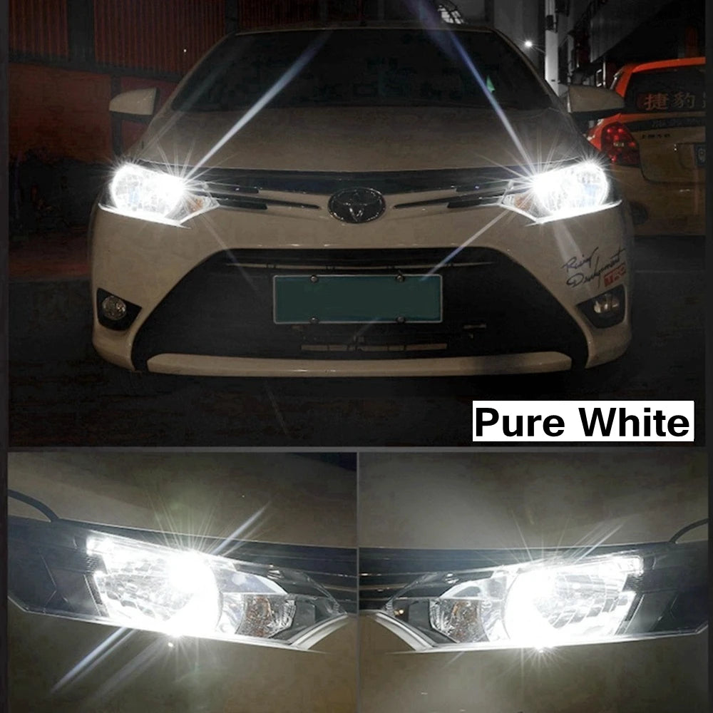 2PCS T10 W5W Super Bright High Quality LED Parking Lights Car Dome Reading Lamps WY5W Auto Turn Side Bulbs Warm White Red Yellow
