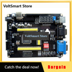 VoltSFPGA Development Board CycloneIV EP4CE6 with LCD VGA OV7670 Camera & Network Interface, JTAG AS Programmer for Electronics