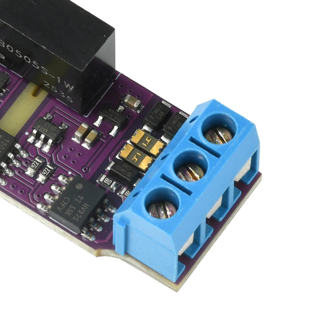 USB to RS485 Isolated Serial Port Module Fully Isolated Power Communication High Speed 2Mbps Transmission Type C Interface