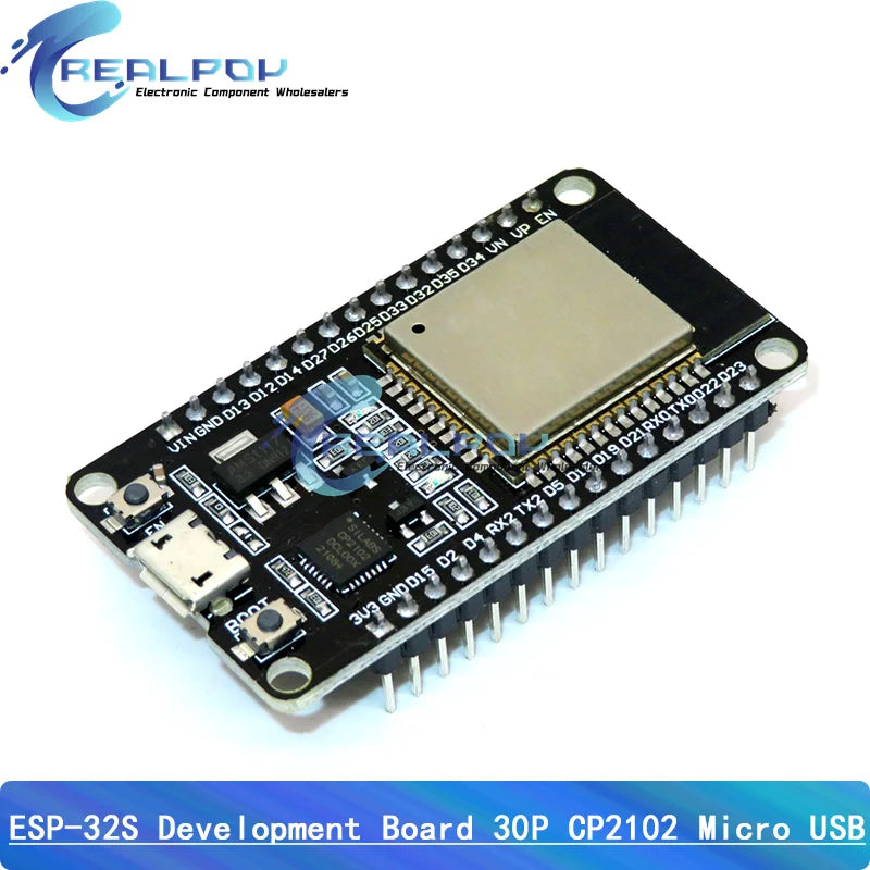 ESP-32S ESP32 ESPWROOM32 Development Board 30P/38P Bluetooth and WIFI Dual Core CPU with Low Power Consumption MCU ESP-32