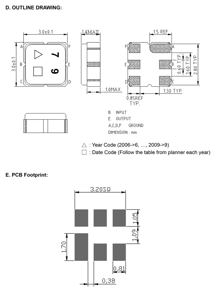 10pieces/Pack TA0762A SAW Filter 1747.5MHz SMD 3x3mm 1.7475GHz Wireless Communication Filter Code Marking 79