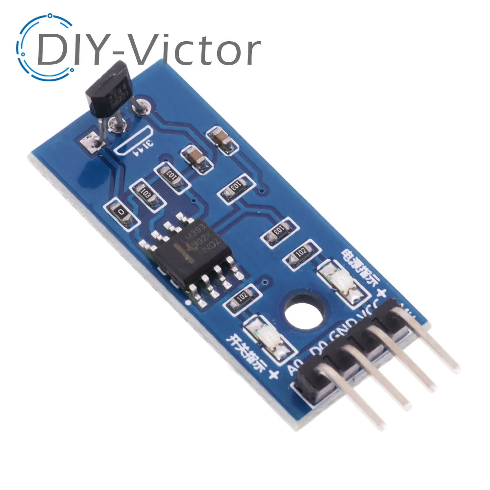 1/5/10PCS Smart Electronics 4pin Linear Magnetic Hall Switches Speed Counting Sensor Module for Arduino diy Starter Kit