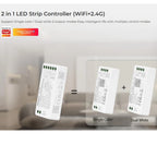 Miboxer Tuya APP Smart Controller WiFi+2.4G FUT035W+ 2in1 FUT037W+ 3in1 DC12-24V Single Color Dual White RGB RGBCCT LED Strip
