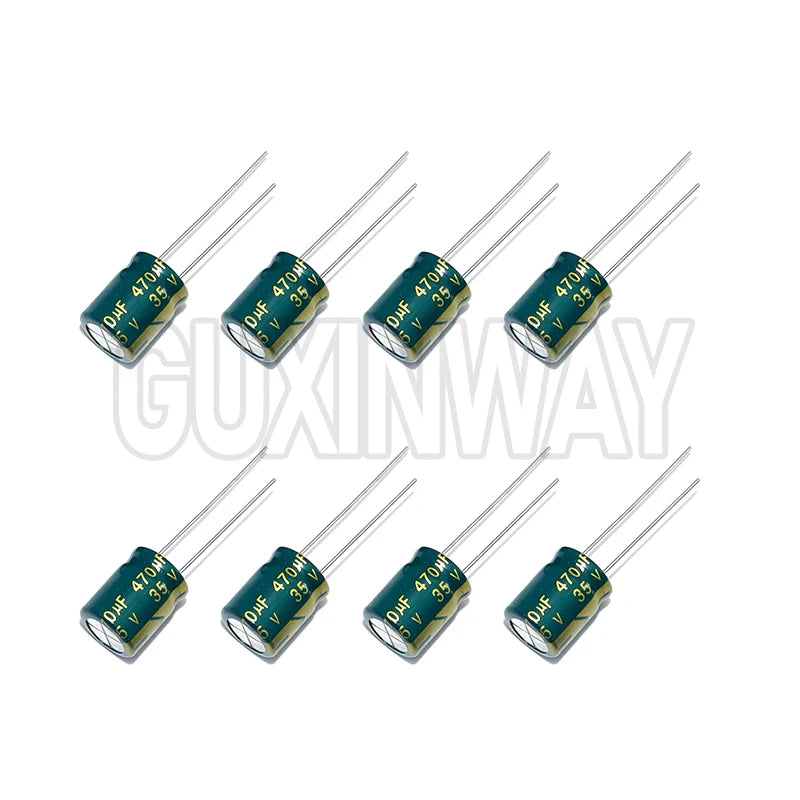Electrolytic Capacitor Kit High Frequency Assortment 10v 16v 25v 35v 50v 400v 10uf 100uf 470uf 1000uf