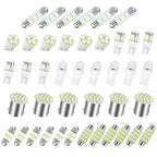 10-42pcs LED Car Interior Lights Bulb T10 6000K SMD LED Replacement License Plate/Reading Light Bulbs Xenon White Interior Light