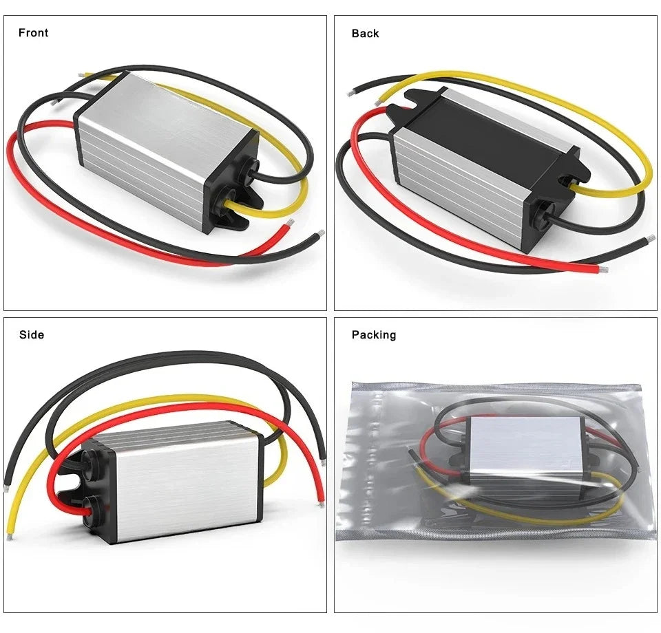 24V 36V 48V 72V To 12V 1A 2A 3A 4A 5A DC-DC Converter Power Supply Voltage Regulator 24V to 12V 60W Step-down Module Good