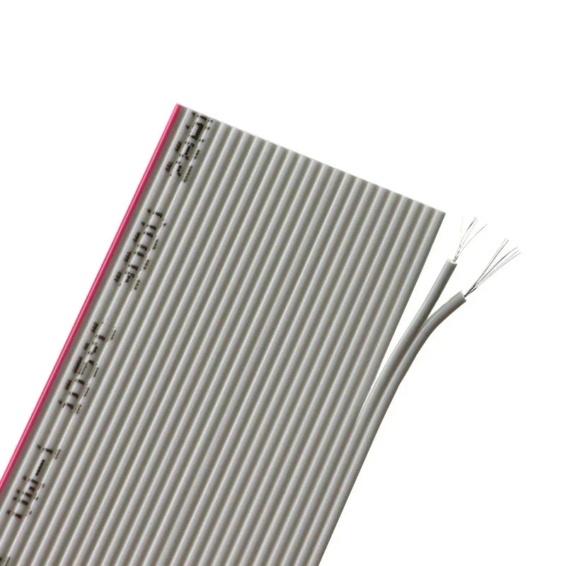 1~10m 1.27mm UL2651 Gray Wire Flat Ribbon Cable 28AWG 10 14 16 20 26 30 34 40 50 60pins 300V for 2.54mm IDC Connector Data Cable