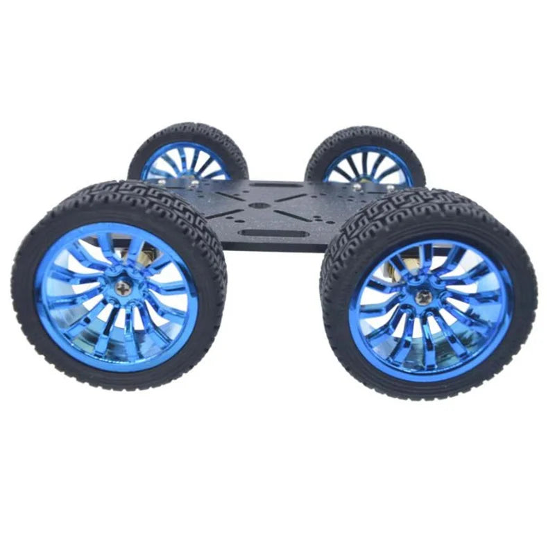 4WD Chassis Smart Robot Car 6V N20 DC Mini Micro Gear Motor Smart Car Kit 4WD Robot Chassis Kits With Encoder Mecanum Wheel Car