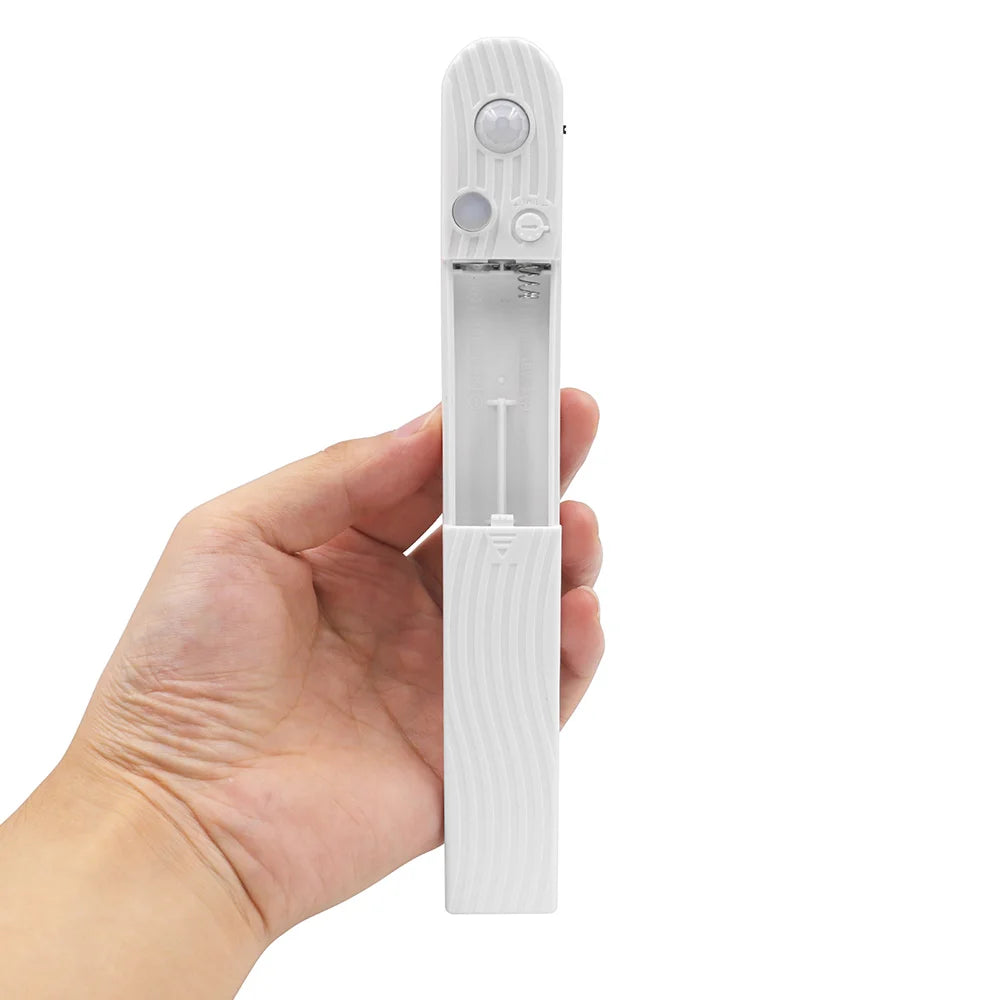 Waterproof Motion Sensor COB Light Battery USB Powered Led Strip IP68 5V Auto ON/OFF Cabinet Kitchen Staircase Liner Lighting