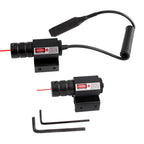 Mini Laser Pointer Red Dot Laser Sight with 635-655nm Adjustable 11mm/20mm Rail Mount Toy Gun Pistol Laser Sight