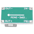 1-10pcs Mini360 RC Airplane Module Mini 360 DC Buck Converter 2A Step Down Module 4.75V-23V to 1V-17V 17x11x4mm LM2596