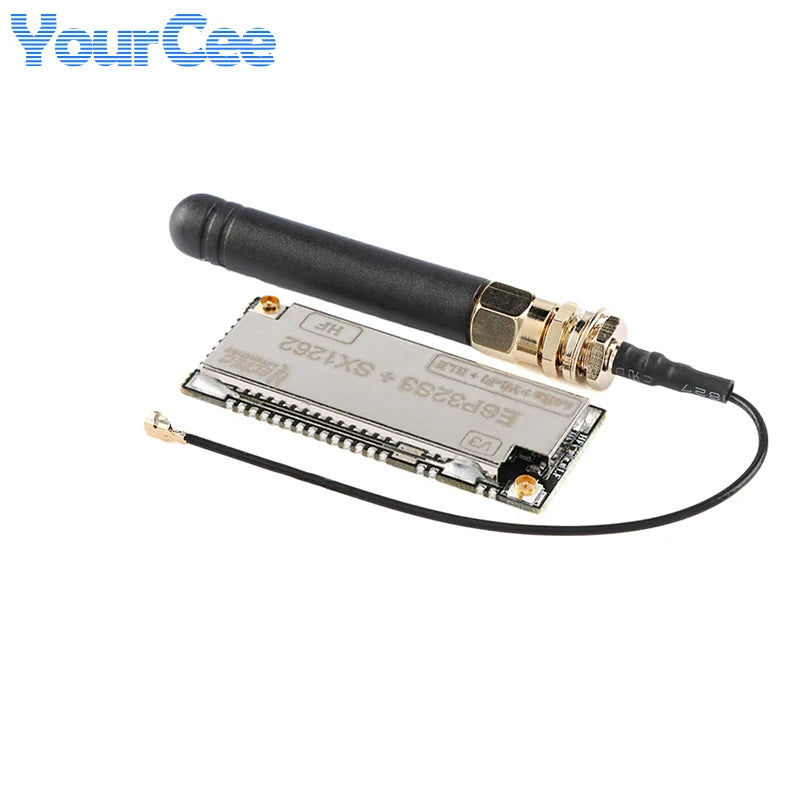 2pcs/1pc ESP32S3+SX1262 BLE LORA WiFi Wireless Module 433-510M 863-928MHZ HTIT-Wsh ESP32-S3FN8 with Antenna