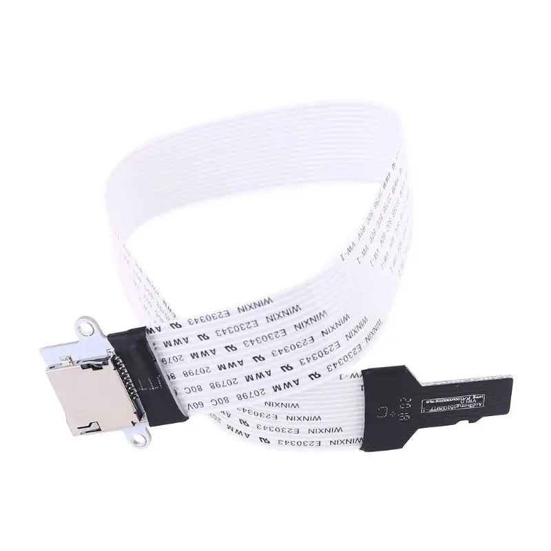 Soft Flat FPC Cable Extender TF Male to SD Female Extension Cable for 3D Printer, Car, GPS, TV, DVD, DVR, LED/LCD Screen