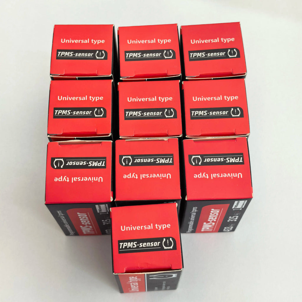 10Pcs Universal TPMS Tire Pressure Programmable Sensor  For Tool TS408 TS508 ITS600 315MHZ+433Mhz 2 In 1 Sensor