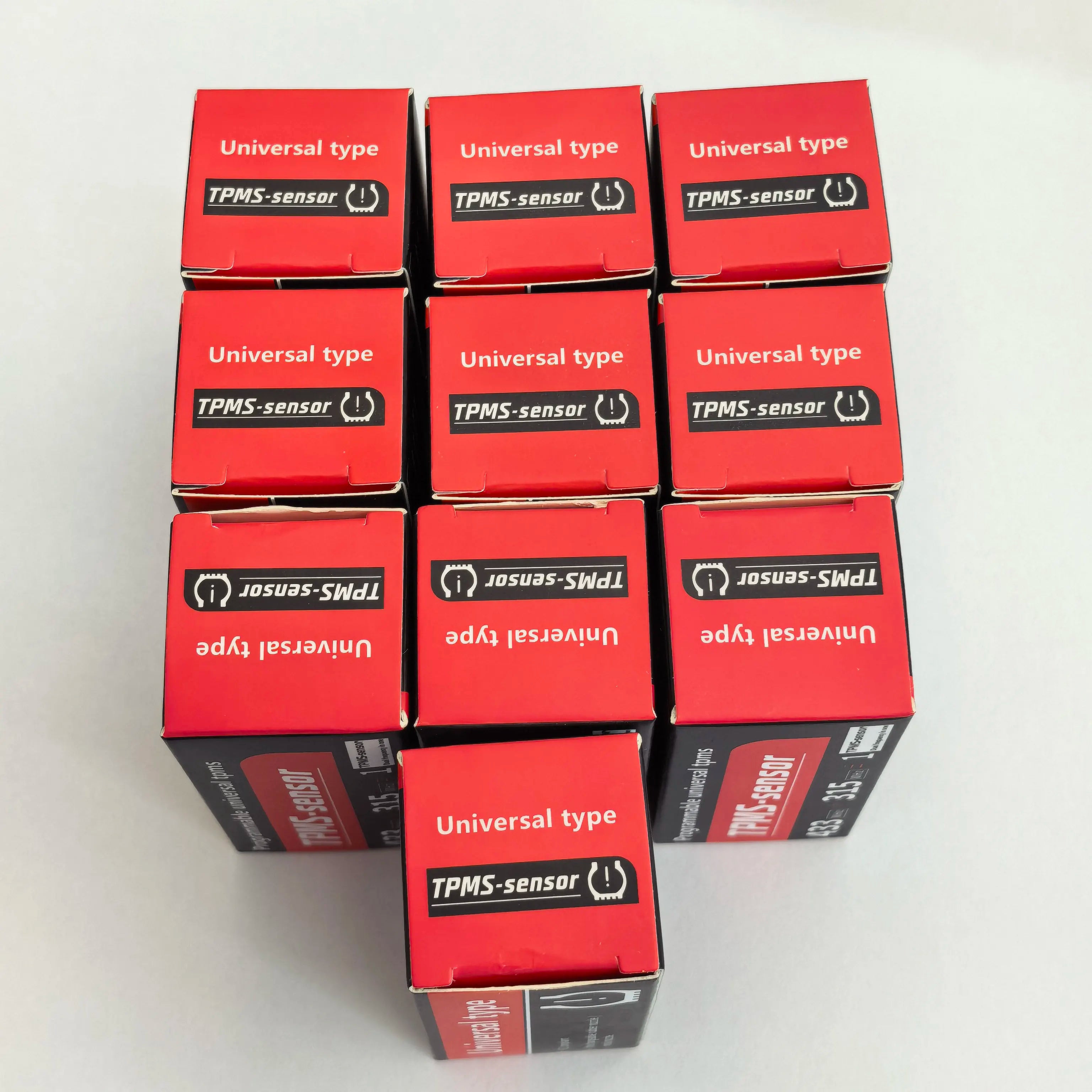 10Pcs Universal TPMS Tire Pressure Programmable Sensor  For Tool TS408 TS508 ITS600 315MHZ+433Mhz 2 In 1 Sensor