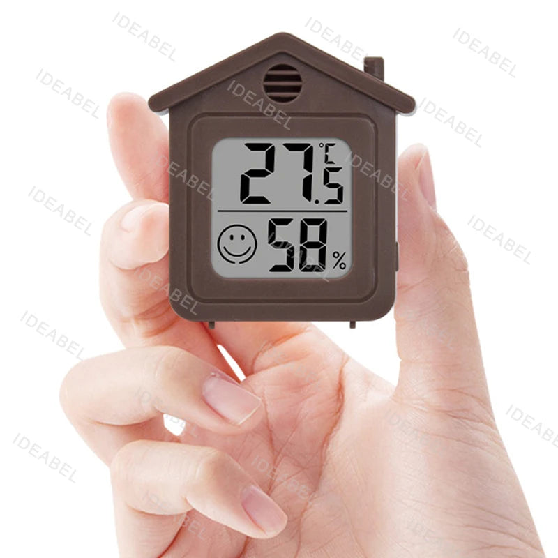 Electronic Temperature Humidity Meter Sensor Gauge Weather Station For Home ﻿LCD Digital Thermometer Hygrometer Indoor Room