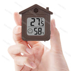 Electronic Temperature Humidity Meter Sensor Gauge Weather Station For Home ﻿LCD Digital Thermometer Hygrometer Indoor Room