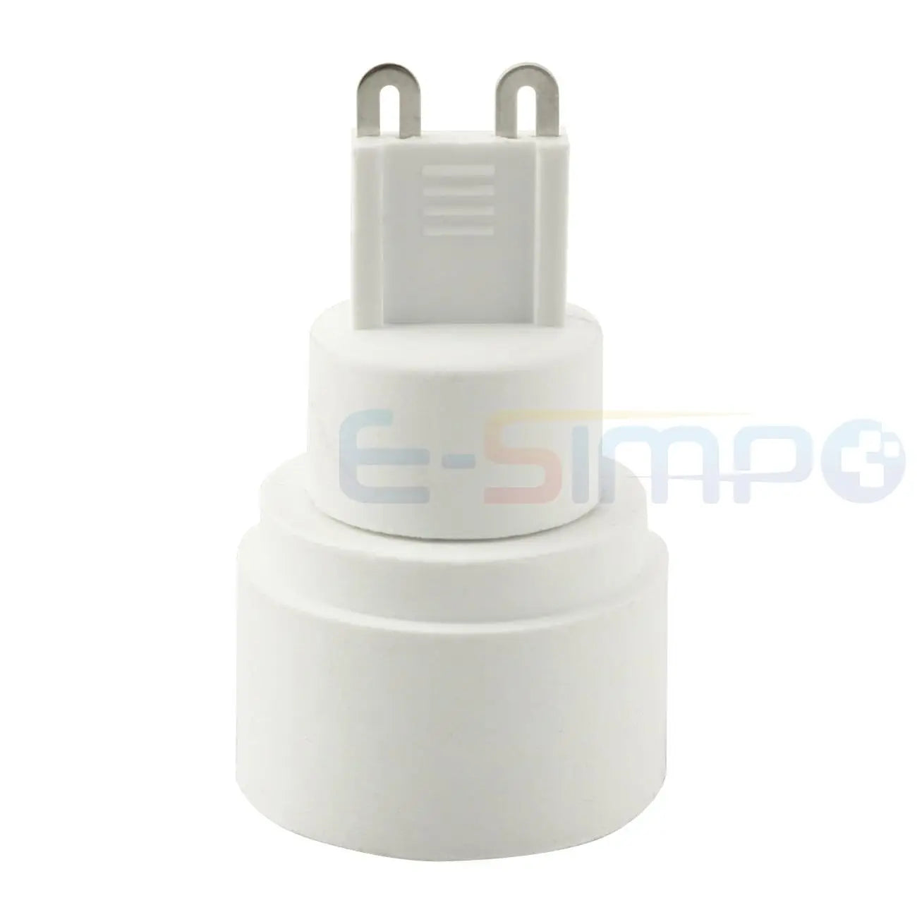 5PCS G9 to E14 CFL LED Halogen 2Pin Base to EU Standard Candelabra Chandelier Light Holder Socket Converter Adapter, CE ROHS
