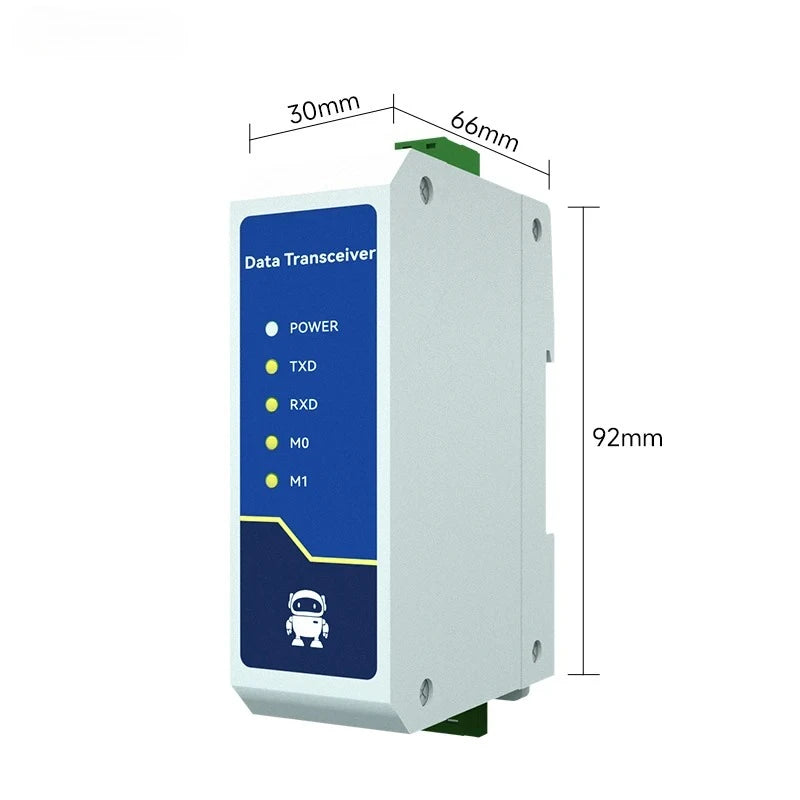 RS485 to RJ45 Ethernet Serial Sever Rail Industrial Standard AC/DC/POE Data Transmission Transceiver CDEBYTE Serial Sever