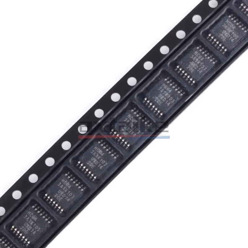 10PCS 74HC04 DIP/SOP/TSSOP-14 SN74HC04N SN74HC04DR SN74HC04PWR HC04 74HC04D 74HC04PW SMD CMOS level Hex Inverters IC Chip
