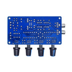 XH-M164 NE5532 Stereo Pre-amp Preamplifier Tone Board Audio 4 Channels Amplifier Module 4CH CH Control Circuit Telephone Preamp