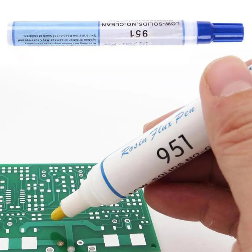 1/2/3/4/5/10pcs Soldering Flux Pen Low Solids No Clean For Solder Solar Cell Process Tool High Quality Soldering Flux Pen
