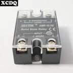 DC to DC Voltage Control Single Phase Solid State Relay 5V 12 Volt 30 Amp Power Supply SSR 220V Load 10A 25A 40A 60A 80A 100A