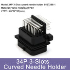 1/10/50 PCS 26/34pin AMP Waterproof Automobile Connector PCB To Board ECU Plug Domestic Needle Bender 6437288-3 4-1437290-0