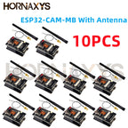 1-10PCS/ESP32-CAM ESP32-CAM-MB MICRO USB  Serial to WiFi ESP32 CAM Development Board CH340 CH340G 5V Bluetooth+OV2640 Camera New