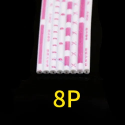 1/2/5M UL2468 Flat Ribbon Cable 26AWG Red White PVC Wire 2.54mm Pitch 4P-12P LED Display Screen Connection Line