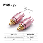 HAKUGEI Ryokage DIY Custom Pin 0.78 Mmcx Qdc Flat 0.78 Ie200 Ie600 Ie900 A2DC N5005