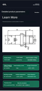 22MM Knob Switch Button LED Light Rotary Switch Momentary Latching 2/3 Position ON/OFF Power Switch 6V12V24V220V380V110V TURN