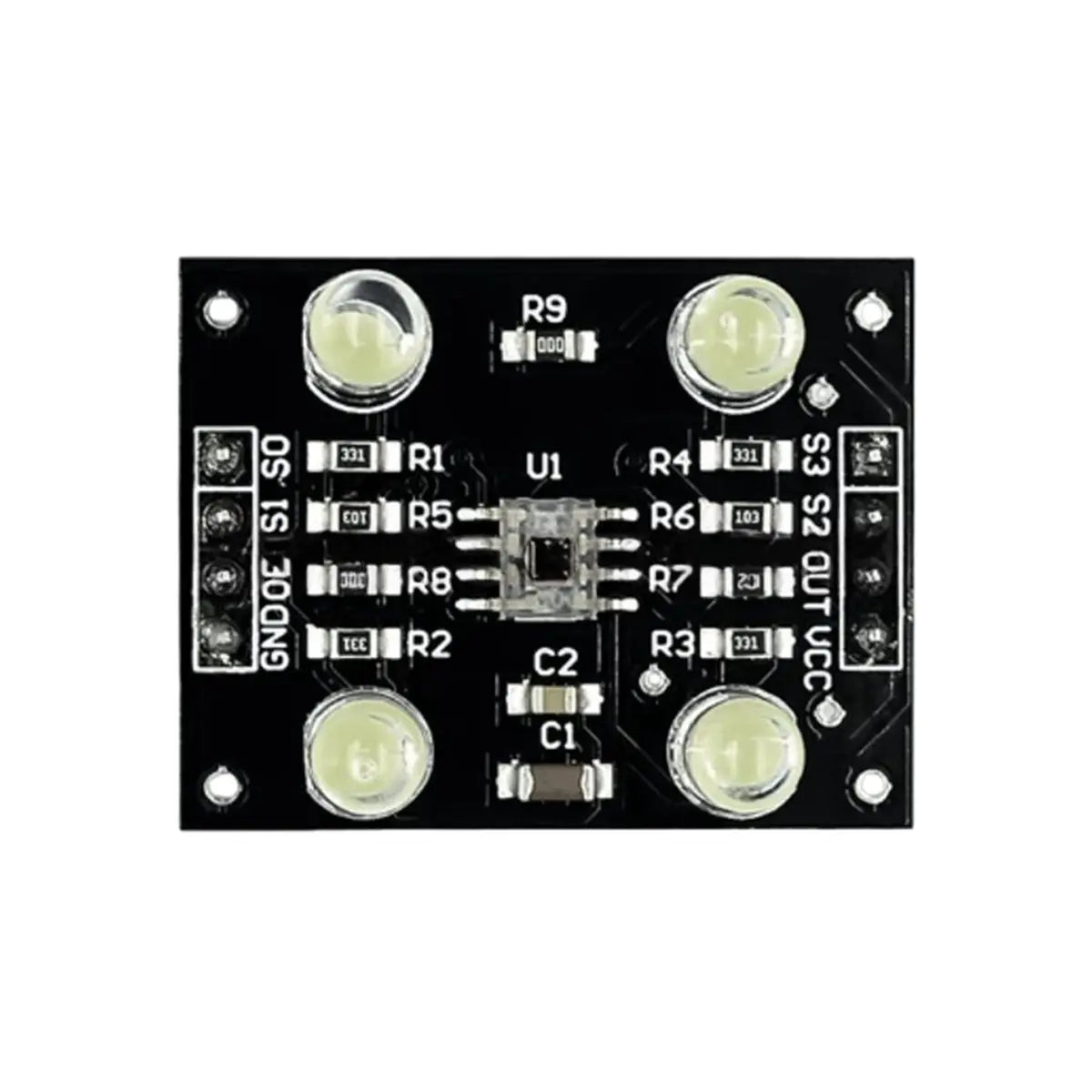 TCS3200 Color Recognition Sensor TCS3200 Color Sensor Module RGB Color Detection Recognition Board for MCU