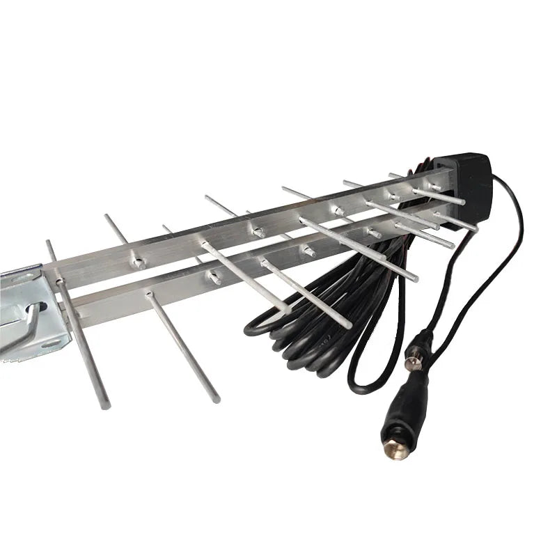 20 Unit Yagi Antenna DVB-T/T2 20E Digital HDTV TV Antenna With Cable Aluminum Strongest Signals Color Box