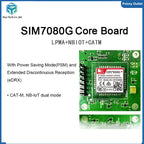 SIM7080G Core Board Multi-Band LPWA Module NBIOT CATM Module IoT Communication Development Board Breakout Kit with Antenna