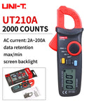 UNI-T Clamp Meter UT201 UT202 UT202A UT203 UT204 Plus Digital Tester Professional Voltmeter Pliers Ammeter Electric Multitester