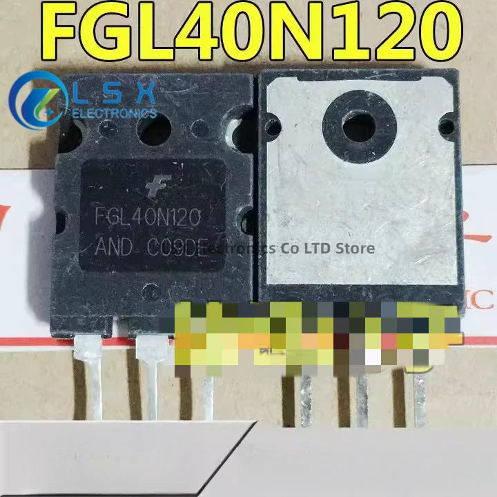 10PCS FGL40N120 G60N100 FGH40N60 H40T120 K40T120/1202 40T120FDS 40G120HD FGH40T120SMD 40N120FL IGBT Tube Original Disassembled