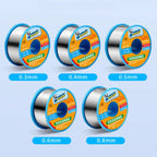 MECHANIC Lead-Free Solder Soldering Wire 0.3/0.4/0.5/0.6/0.8mm 40g Welding Tin Wire Soldering Wire Roll