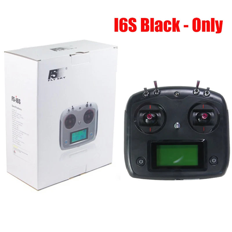 FLYSKY FS-i6S I6S 2.4G 10CH AFHDS 2A Centering Throttle Transmitter IA6B IA10B Receiver RetailBox for RC Cars Boats Drone Toys
