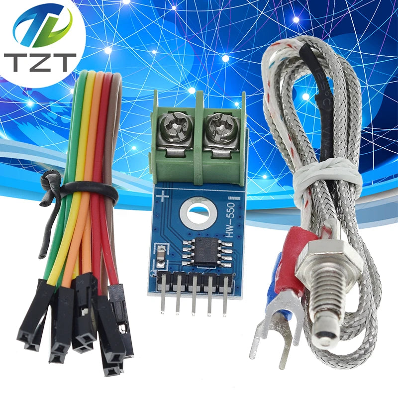 MAX6675 Module + K Type Thermocouple Thermocouple Sensors TZT Temperature Degrees Module for arduino