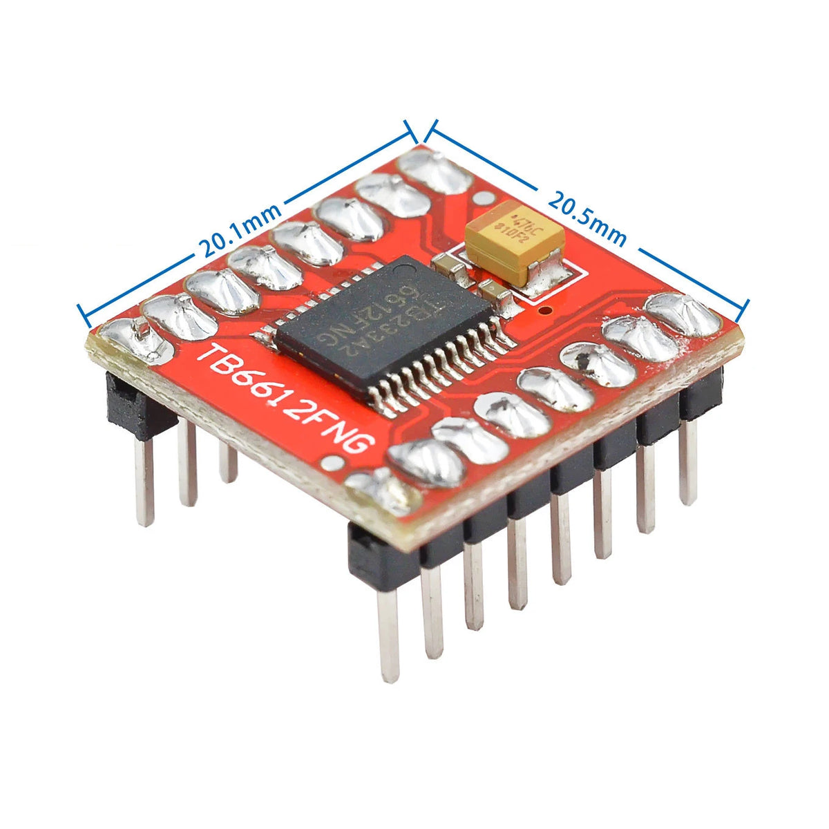 2~30Pcs TB6612FNG DC Motor Driver Module Compact High‑Performance Motor Drive Board Better Than L298N For Balance Car Robot