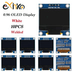 0.96 Inch OLED Display Module SSD1315 I2C IIC SPI Serial 128X64 LCD 4 Pin YellowBlue White for Arduino Pin Headers Soldered