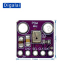 Digalai MP34DT01/MP34DT05 PDM MEMS Microphone Module